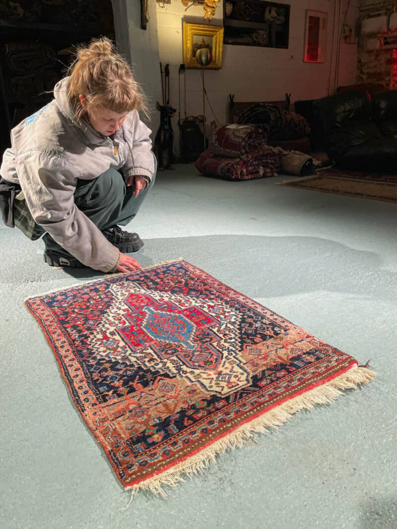 sievä puoliantiikki senneh 95 x 66 cm