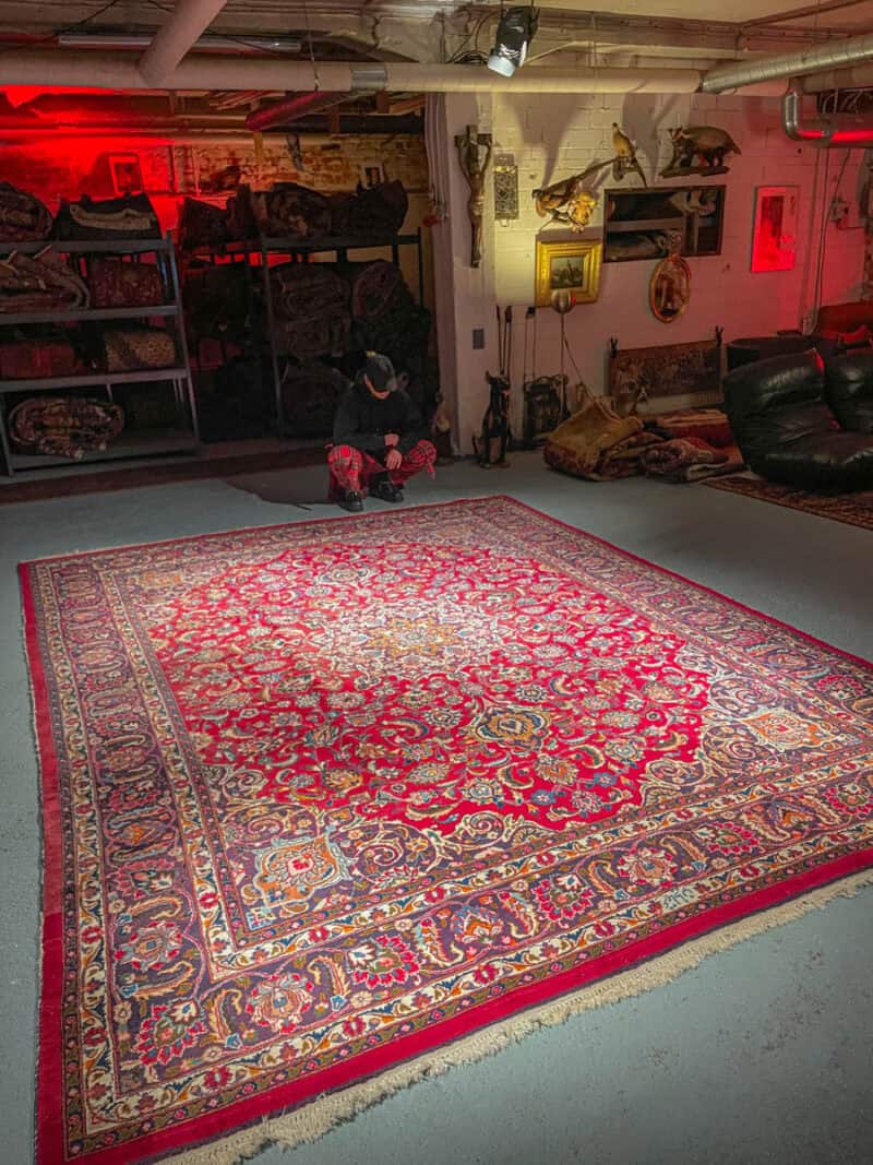 näyttävän yksityiskohtainen palatsikokoinen meshed 400 x 294 cm