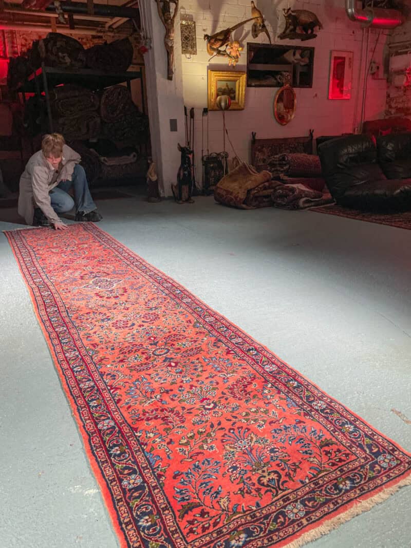 hurmaava sarouk 380 x 80 cm