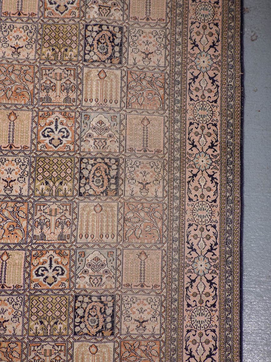 silkkimatto soinnukkaan harmoninen puutarha kasmir 313 x 212 cm