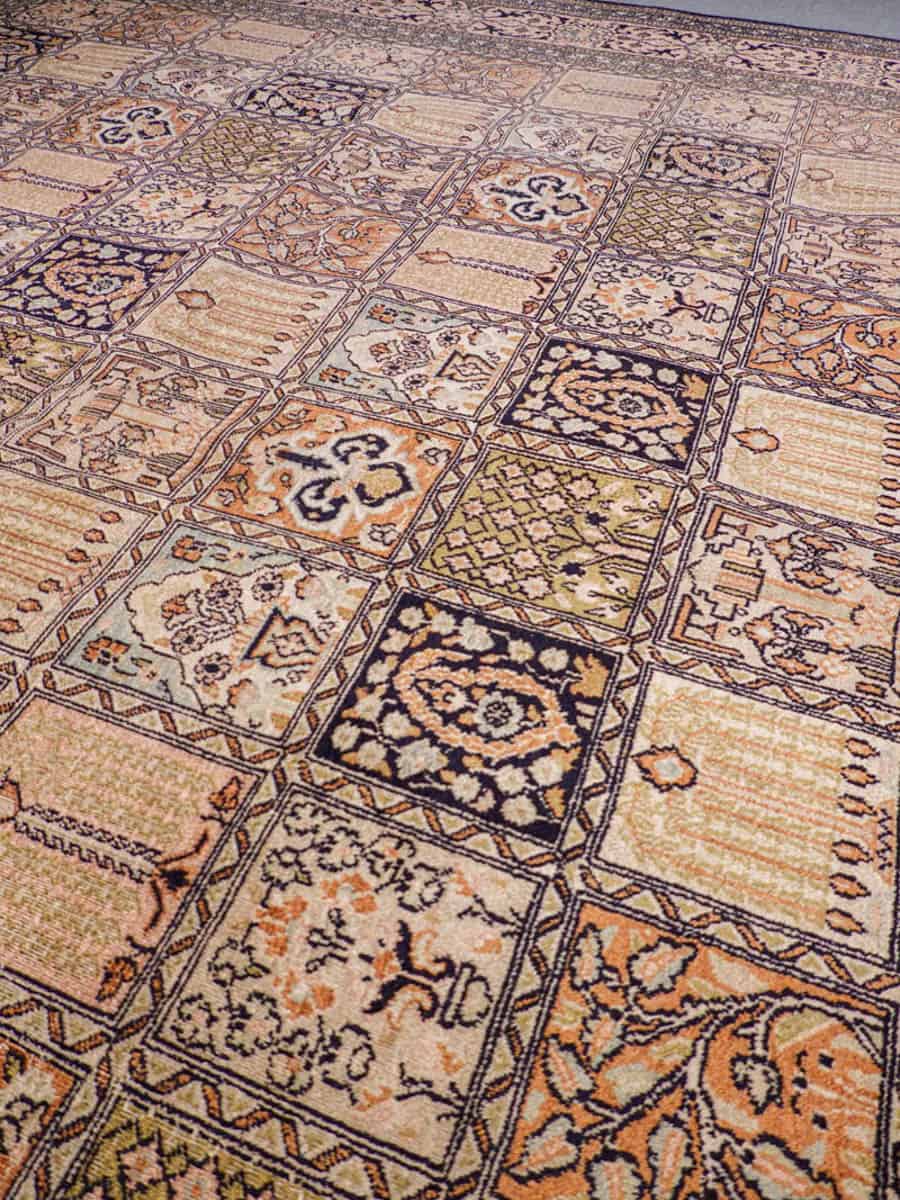 silkkimatto soinnukkaan harmoninen puutarha kasmir 313 x 212 cm