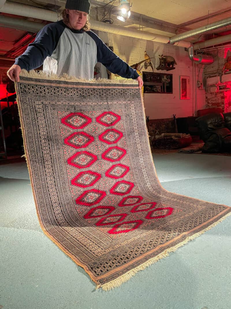 klassinen vaalea buhara – 188 x 129 cm