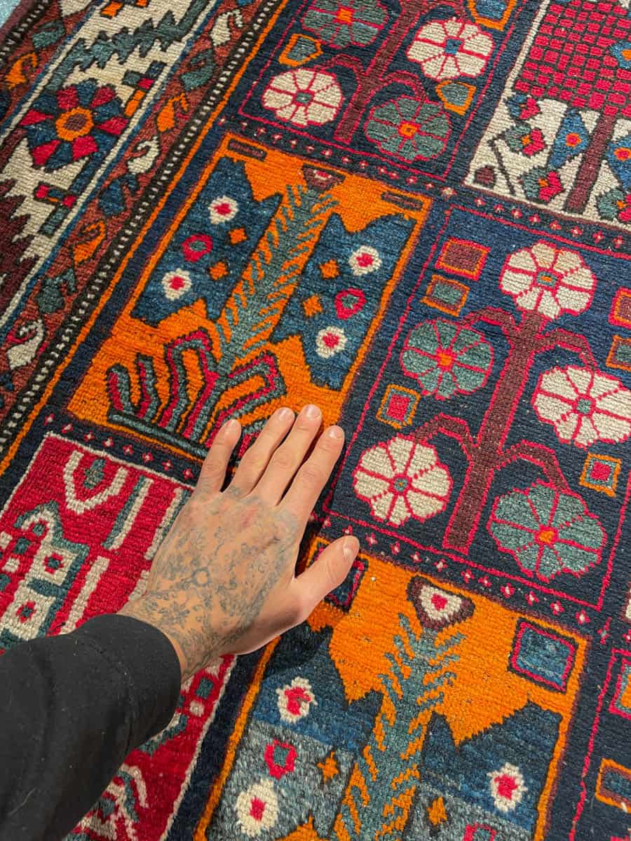 lämminsävyinen puutarha bahtijaari 360 x 164 cm