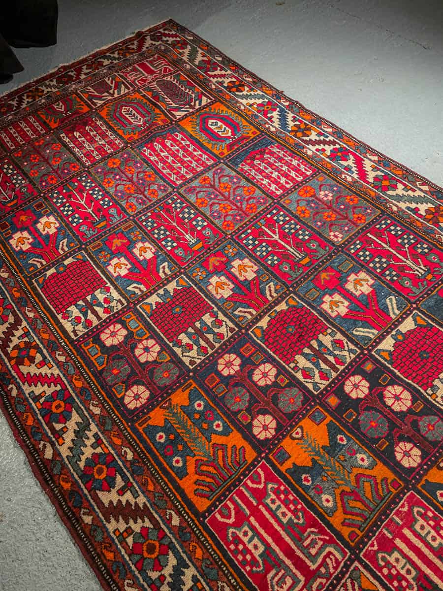 lämminsävyinen puutarha bahtijaari 360 x 164 cm