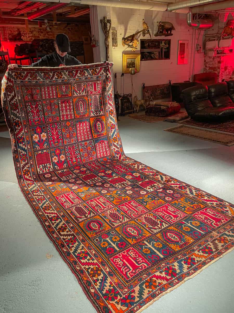 lämminsävyinen puutarha bahtijaari 360 x 164 cm