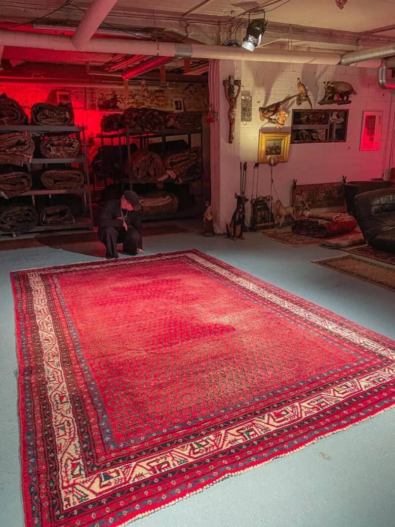 hehkeä perinteinen sarouk mir 375 x 255 cm