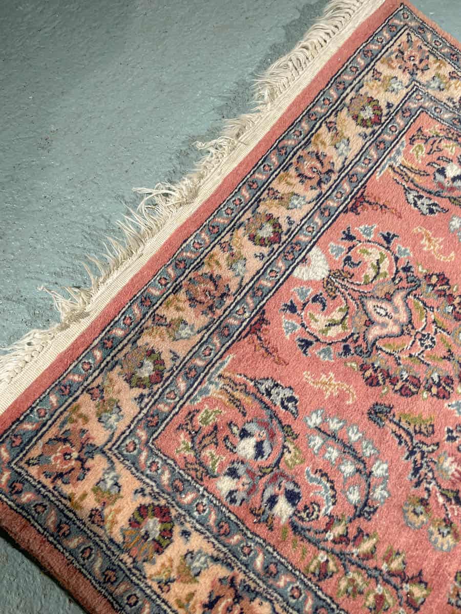 uskomattoman yksityiskohtainen sarouk käytävämatto 230 x 73 cm