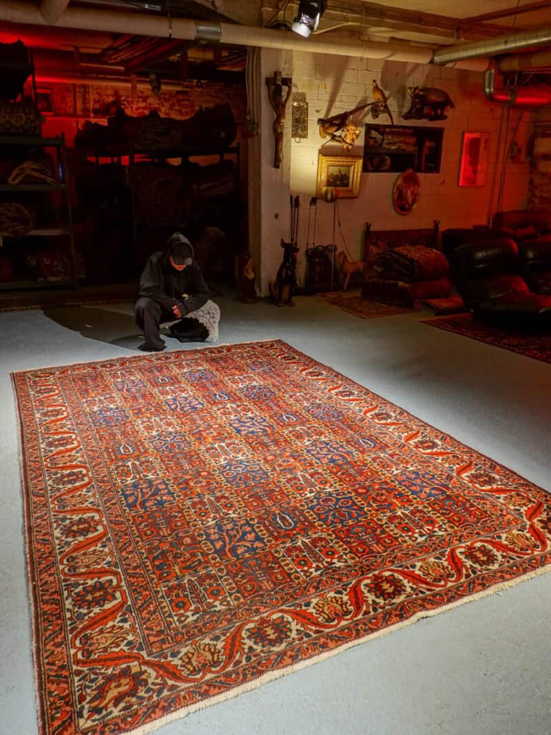 koristeellinen bahtijaari  307 x 215 cm