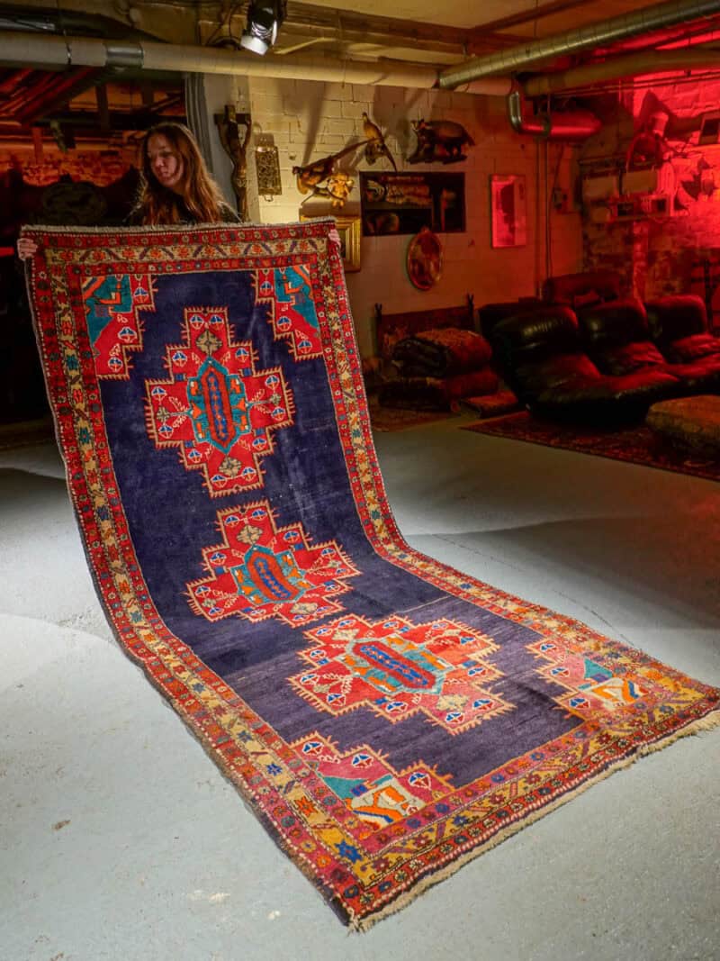 ihastuttava meshkin käytävämatto 292 x 126 cm