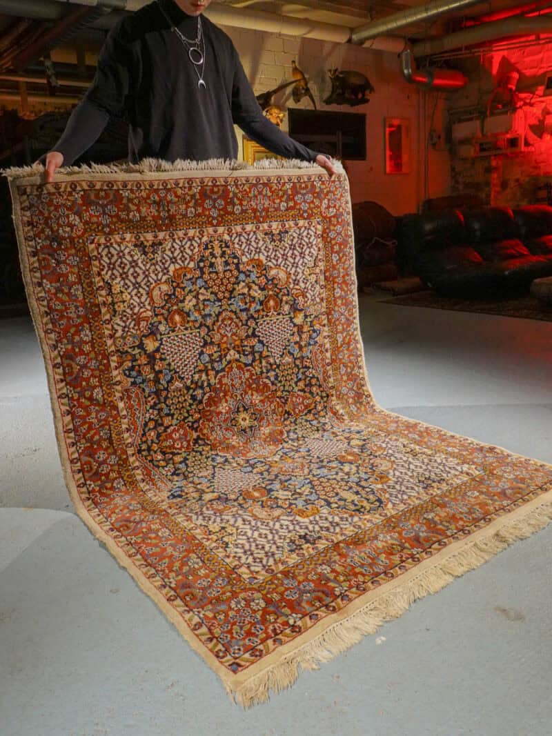 silkkimatto – vivahteikas kasmir – 195 x 125 cm