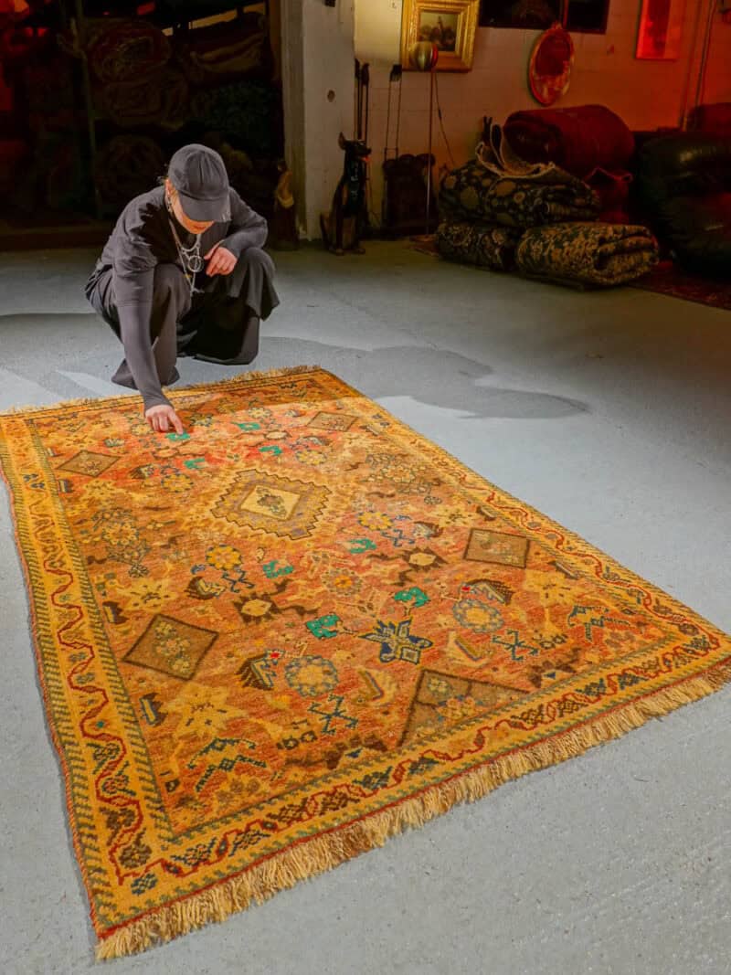 rauhallinen puoliantiikki oushak 215 x 110 cm (kopio)