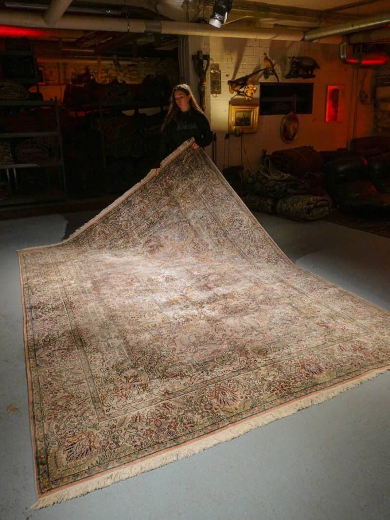 silkkimatto henkeäsalpaava kukkais kasmir 290 x 210 cm (kopio)