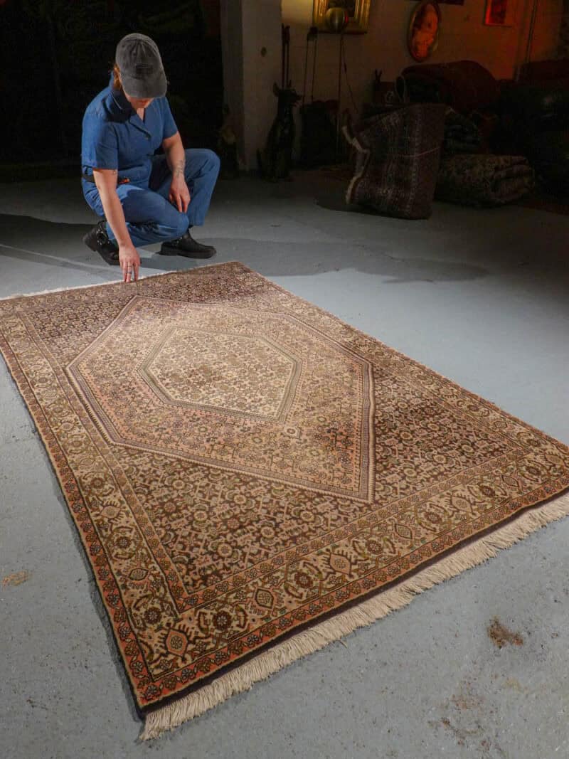 hurmaava hiekanvärinen bijar 178 x 110 cm