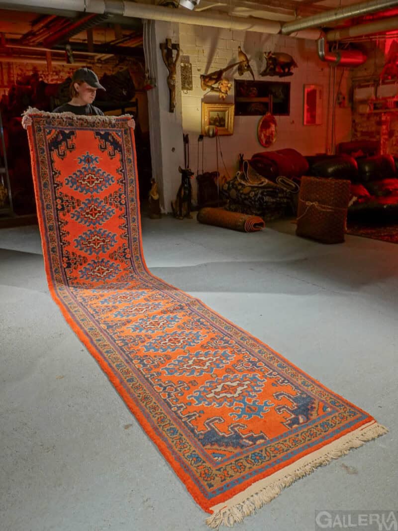 harmonisen geometrinen malayer käytävämatto 283 x 112 cm (kopio)