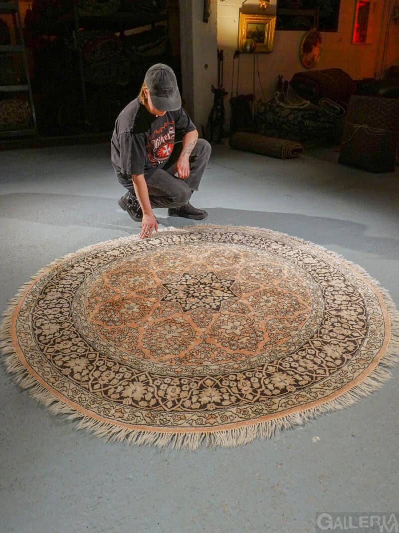 harvinainen pyöreä keshan 197 x 197 cm (kopio)