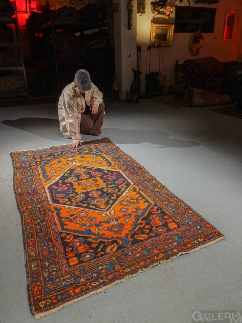 geometrinen hamadan 200 x 112 cm