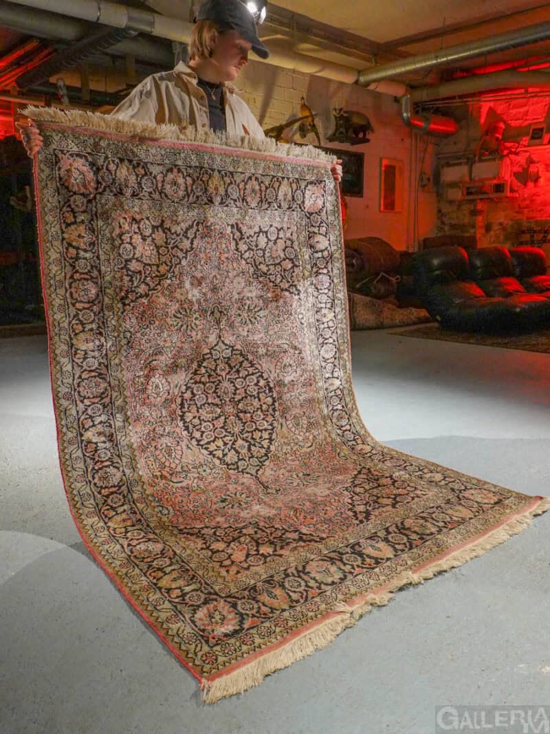 silkkimatto – herkän koristeellinen kasmir 153 x 90 cm (kopio)