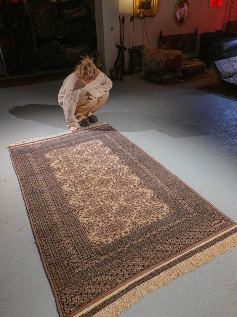 elegantin maanläheinen buhara 164 x 92 cm