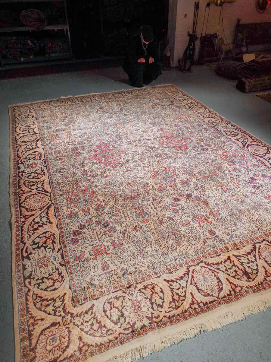 silkkimatto harmoninen persikkainen kasmir 360 x 270 cm (kopio)