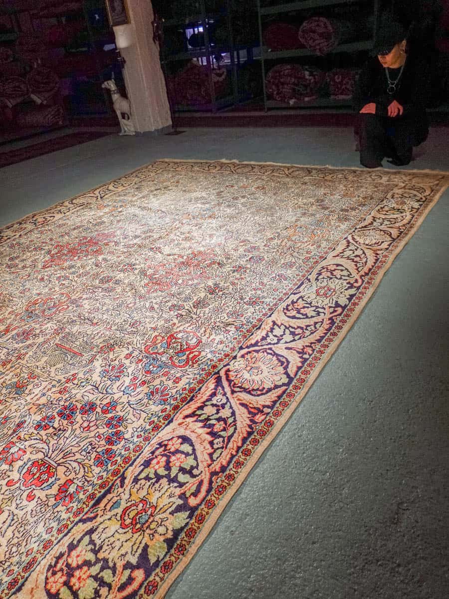 silkkimatto harmoninen persikkainen kasmir 360 x 270 cm (kopio)