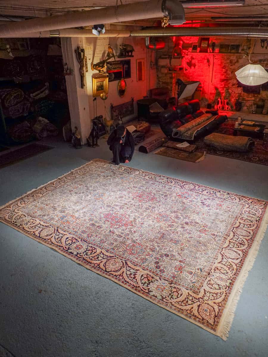 silkkimatto harmoninen persikkainen kasmir 360 x 270 cm (kopio)