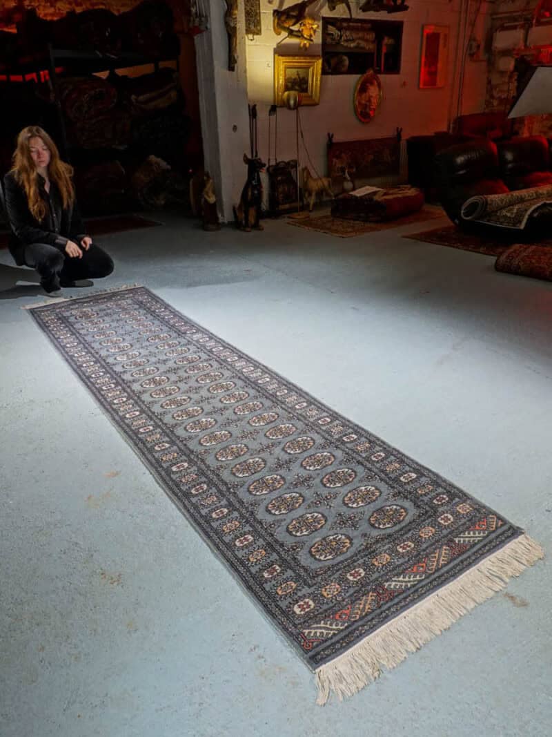 kylmän kaunis buhara käytävämatto 318 x 80 cm