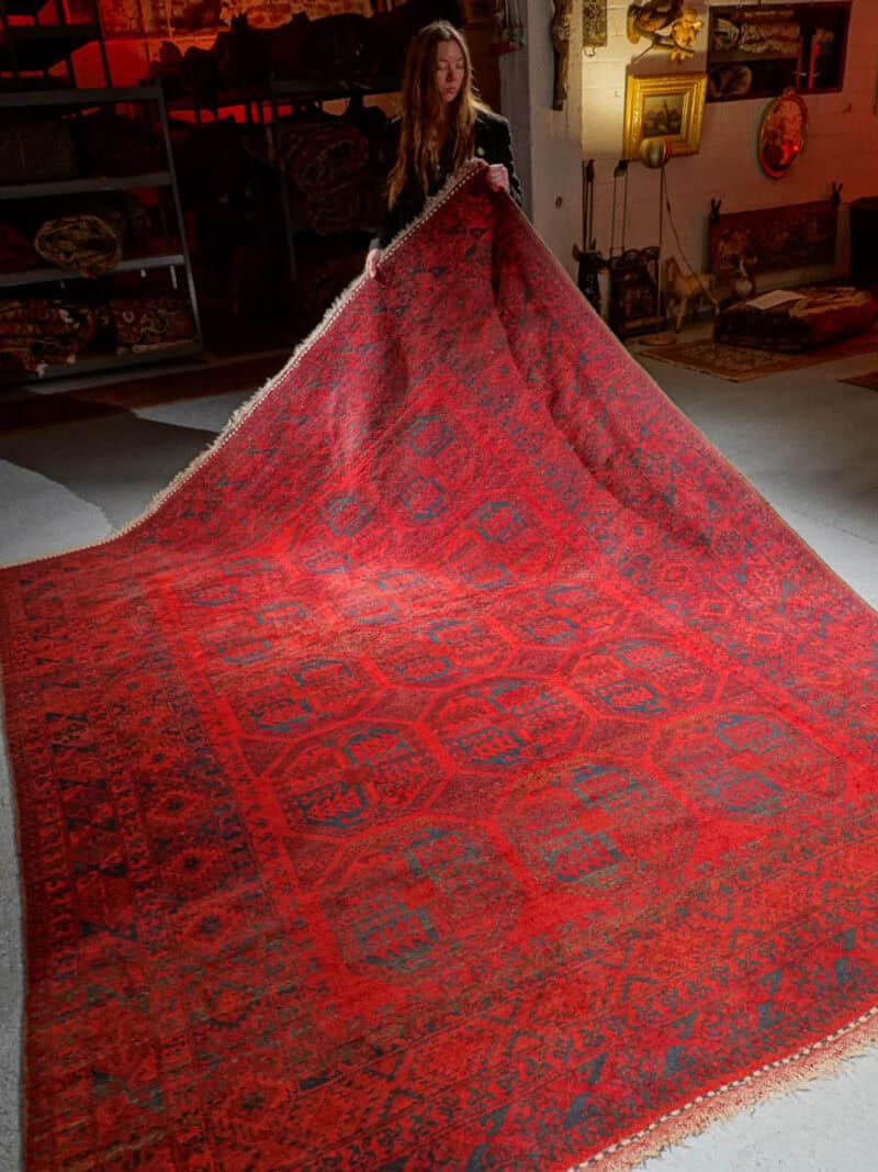 tyrmäävä afgaanimatto 300 x 250 cm