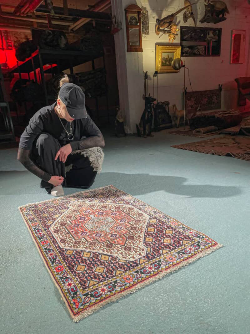 sävykäs pieni bijar 70 x 50 cm (kopio)