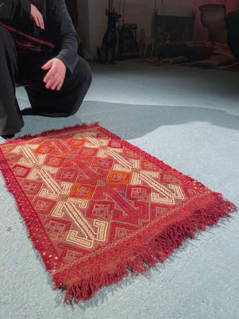 s puoliantiikki kelim 90 x 54 cm