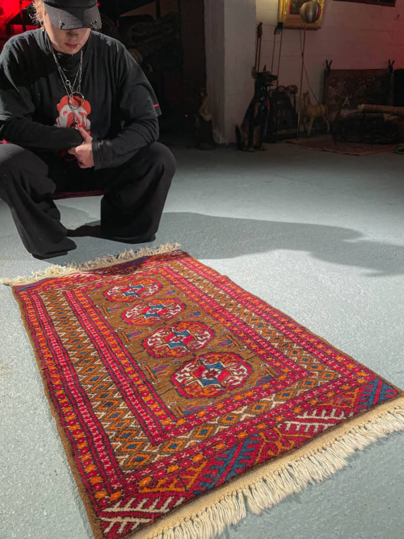 jännittävä pieni buhara 109 x 62 cm