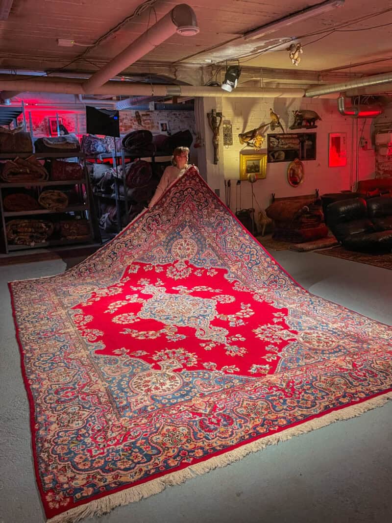 hienostunut palatsikokoinen kirman 437 x 300 cm