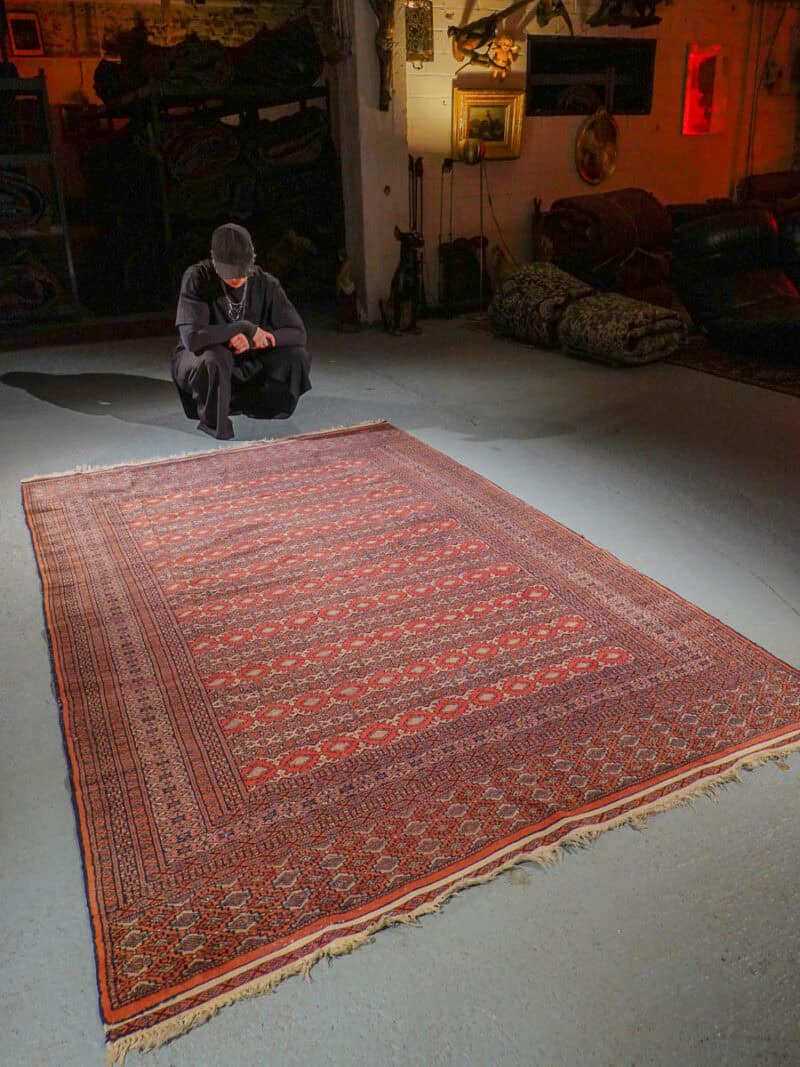 yksityiskohtainen maanläheinen buhara 295 x 200 cm (kopio)