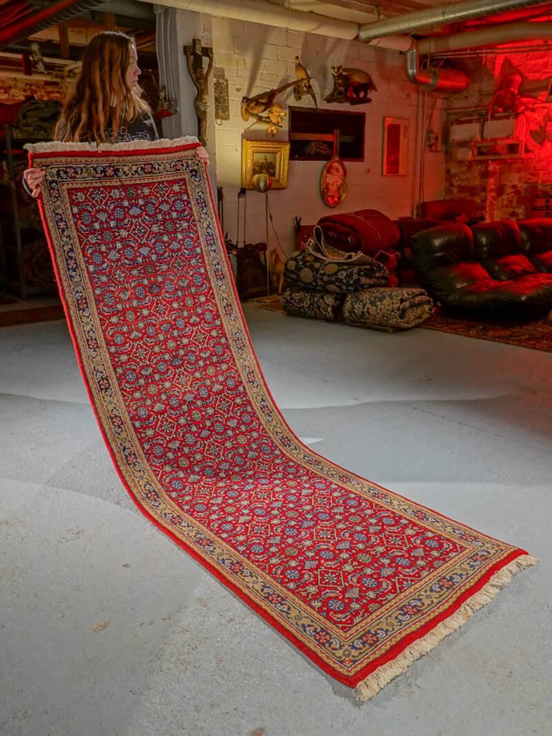 rauhallinen tabriz käytävämatto 335 x 81 cm (kopio)