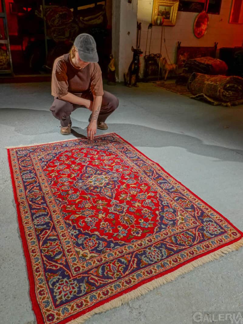 hurmaava keshan  150 x 100 cm