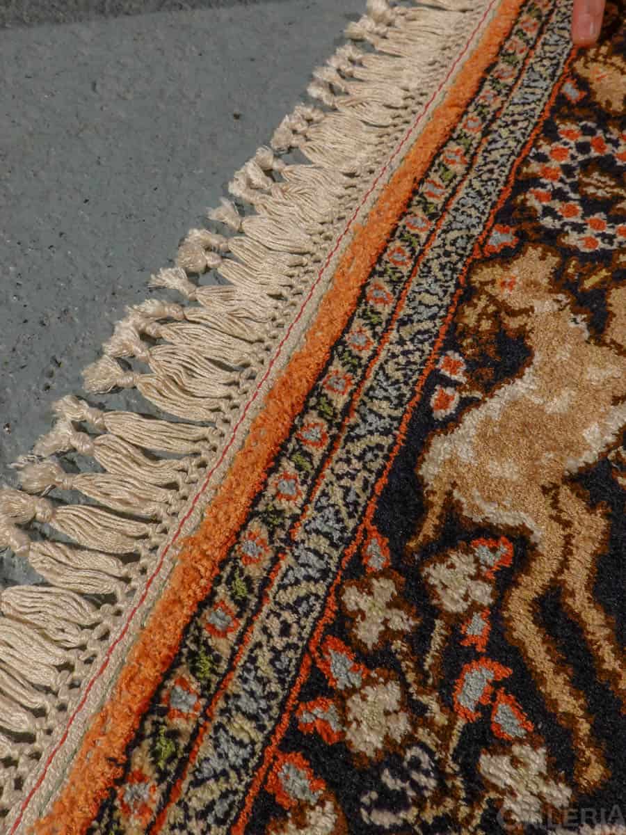 silkkimatto kiehtova tarinallinen ghom 121 x 78 cm