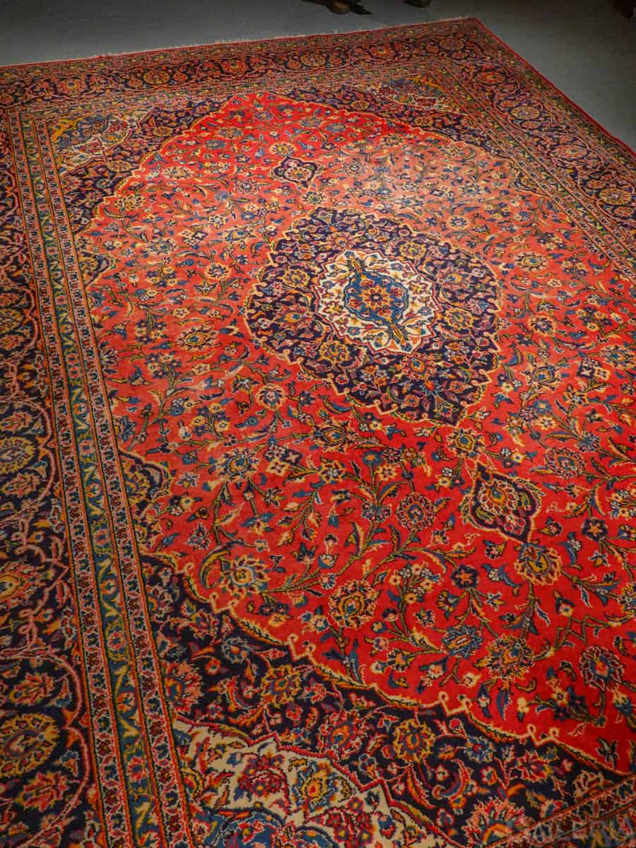lämpimän elegantti keshan 355 x 278 cm