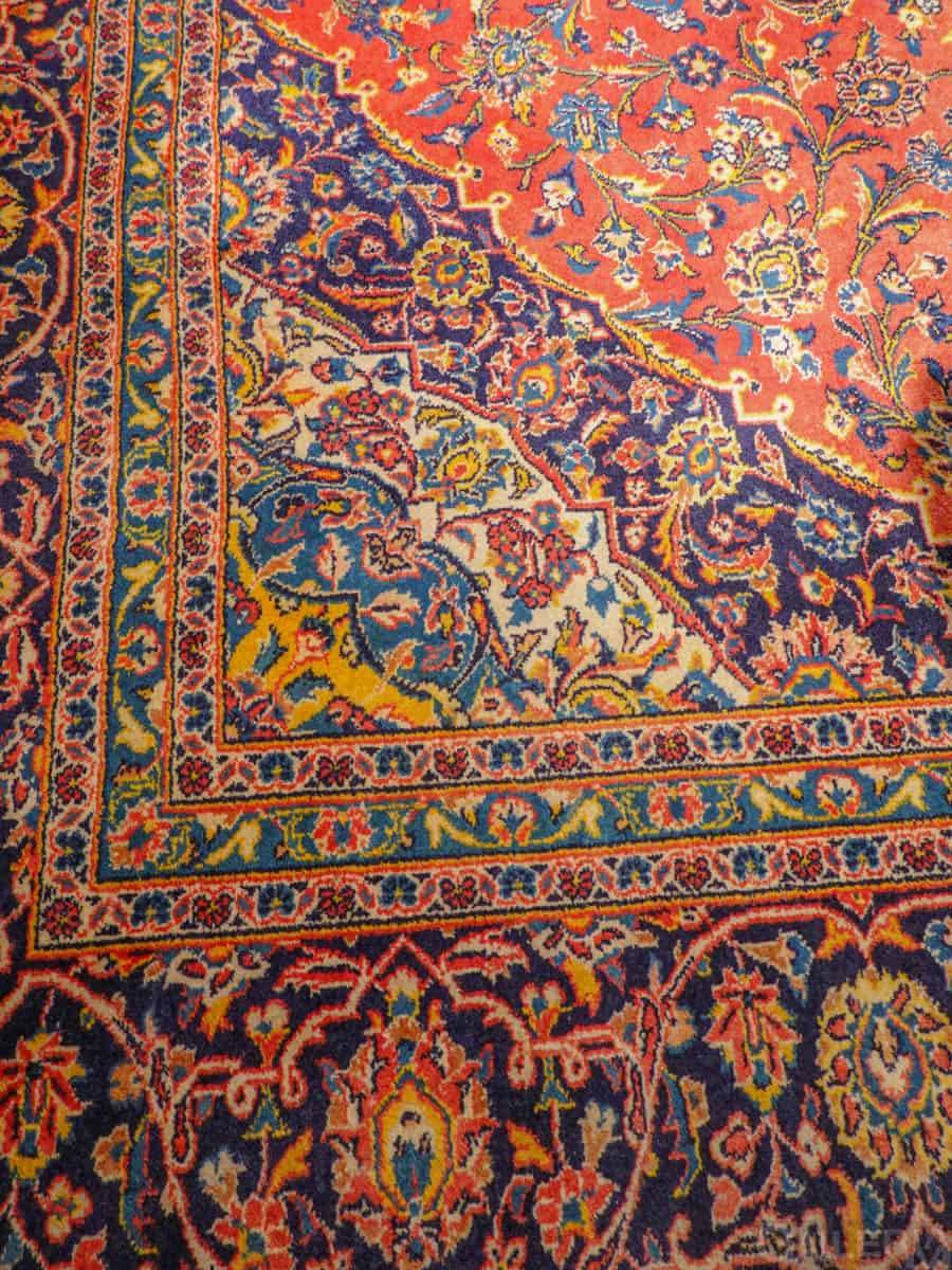 lämpimän elegantti keshan 355 x 278 cm