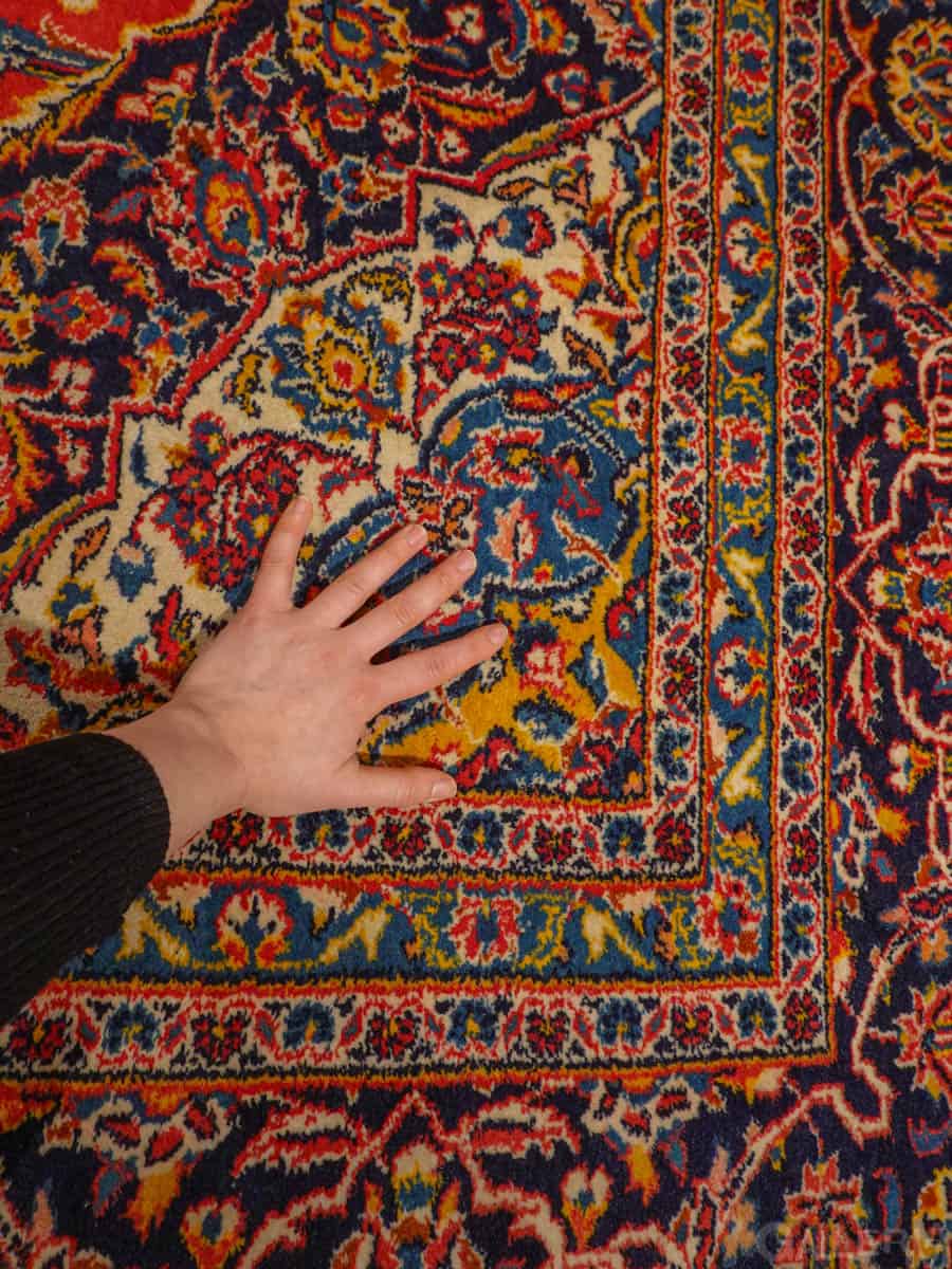 lämpimän elegantti keshan 355 x 278 cm