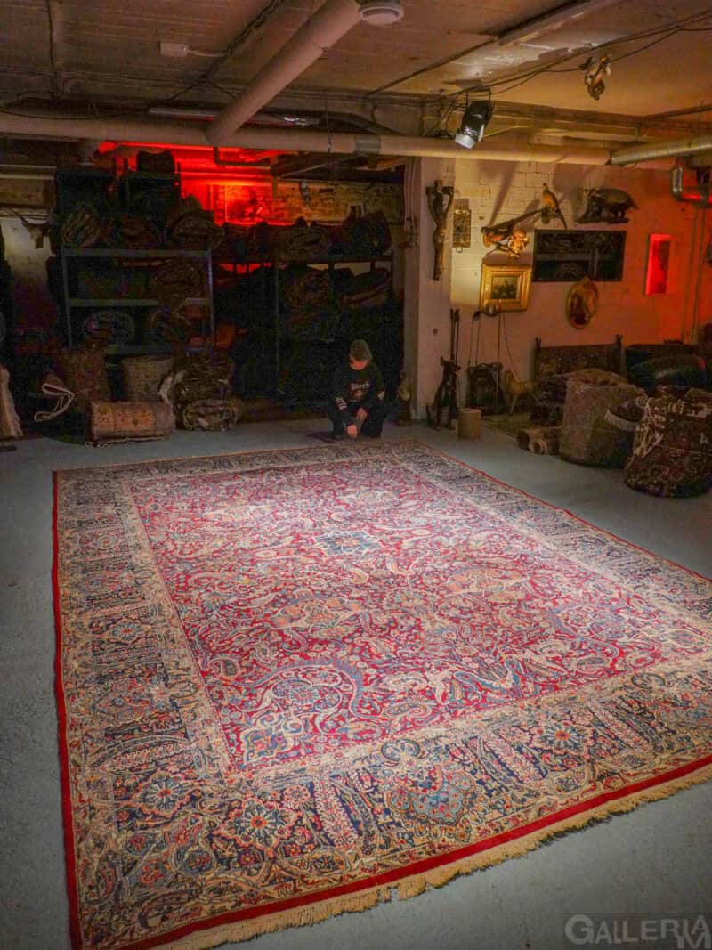 näyttävä palatsikokoinen kirman 445 x 315 cm