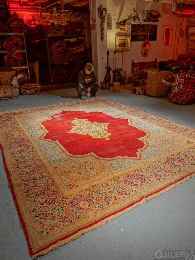 koristeellinen palatsikokoinen kirman 365 x 280 cm (kopio)