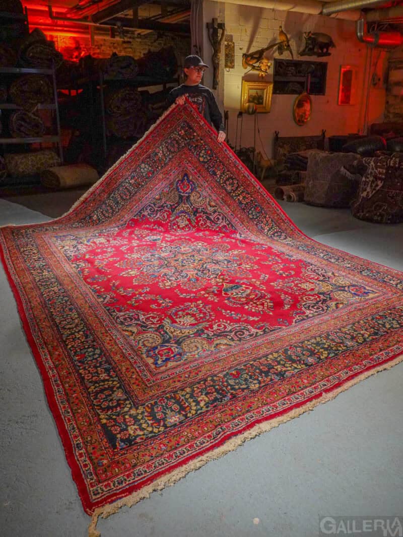 perinteisen koristeellinen signeerattu meshed 289 x 205 cm (kopio)