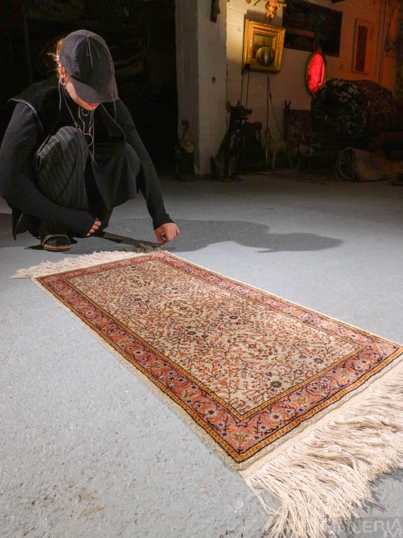 silkki silkillä upea kayseri 119 x 59 cm (kopio)