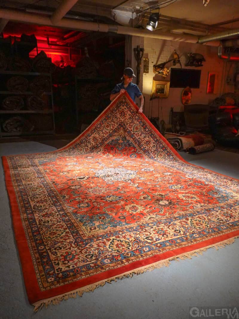 harmoninen palatsikokoinen sarouk mir 1970 luvulta 380 x 270 cm (kopio)