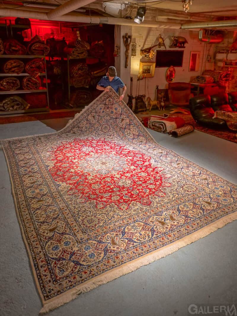 koristeellinen palatsikokoinen nain – signeerattu – 460 x 295 cm (kopio)