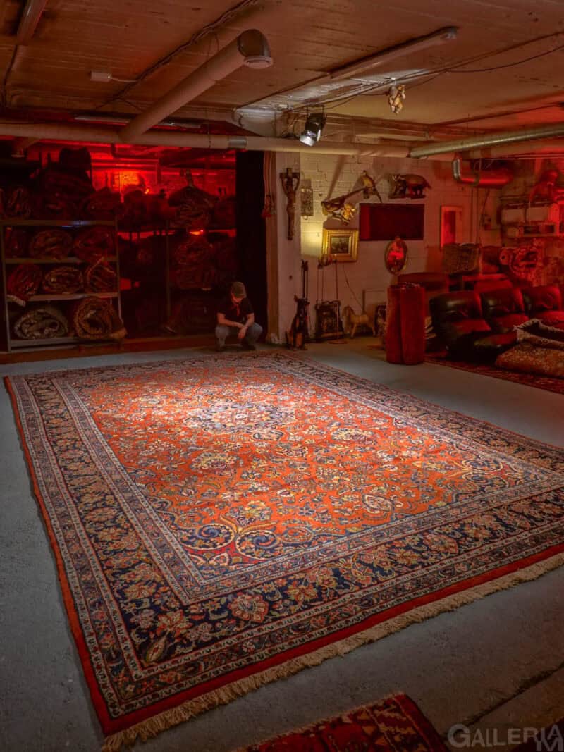 uskomattoman loistelias palatsikokoinen sarouk 530 x 300 cm