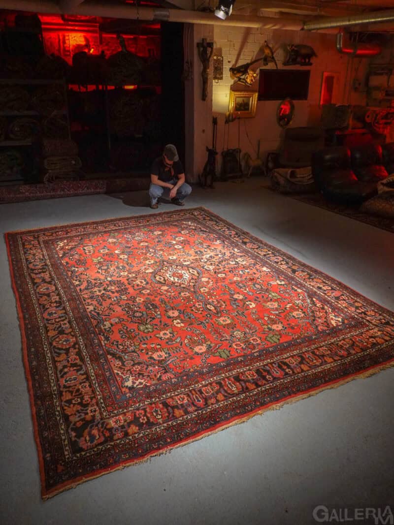 elegantti puoliantiikkinen hamadan – 278 x 166 cm (kopio)