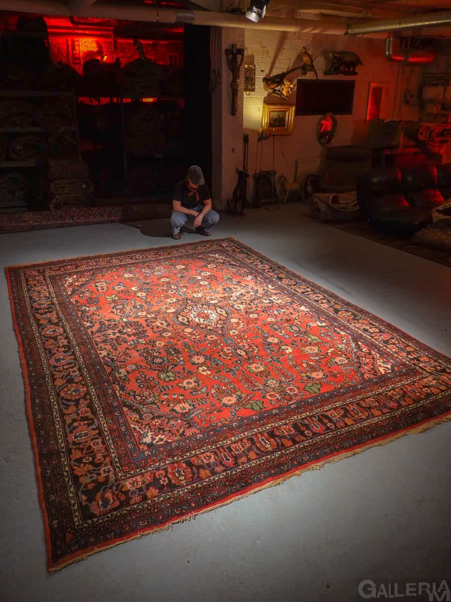 elegantti puoliantiikkinen hamadan – 278 x 166 cm (kopio)