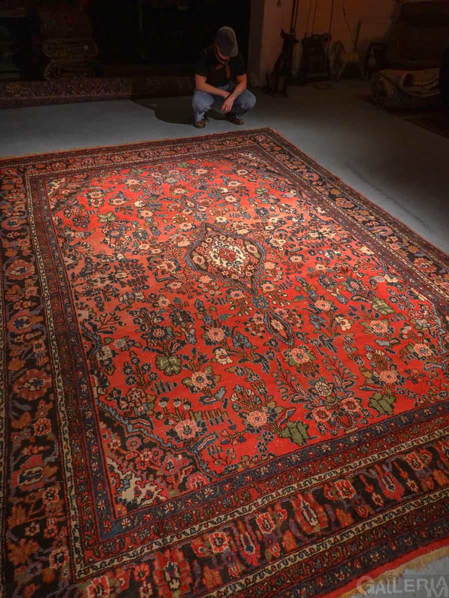 elegantti puoliantiikkinen hamadan – 278 x 166 cm (kopio)