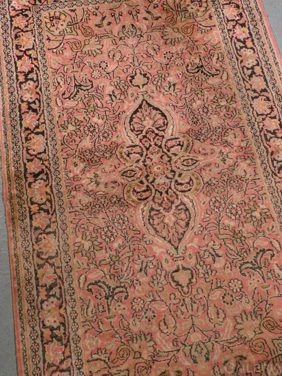 silkkimatto – vaaleanpunainen kasmir 140 x 95 cm