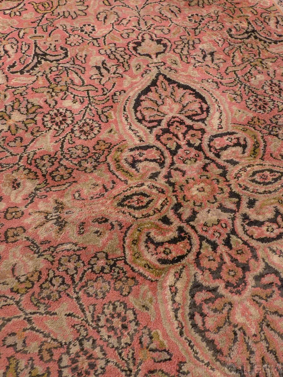 silkkimatto – vaaleanpunainen kasmir 140 x 95 cm